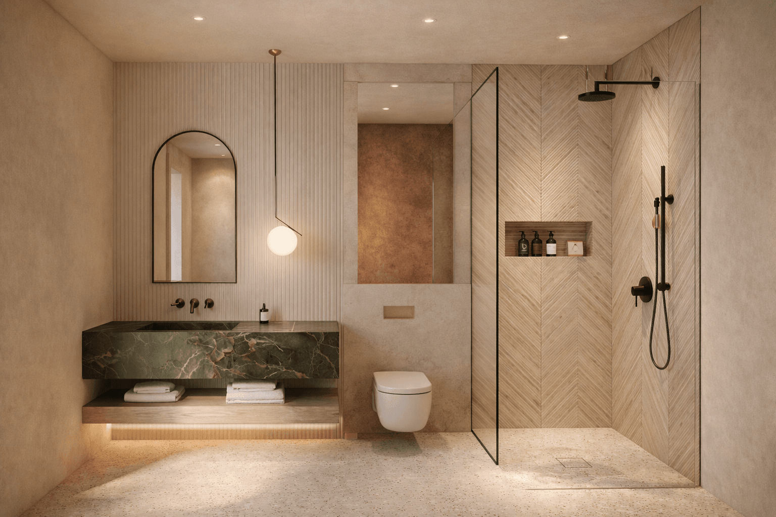Kirk Hill Guest Ensuite